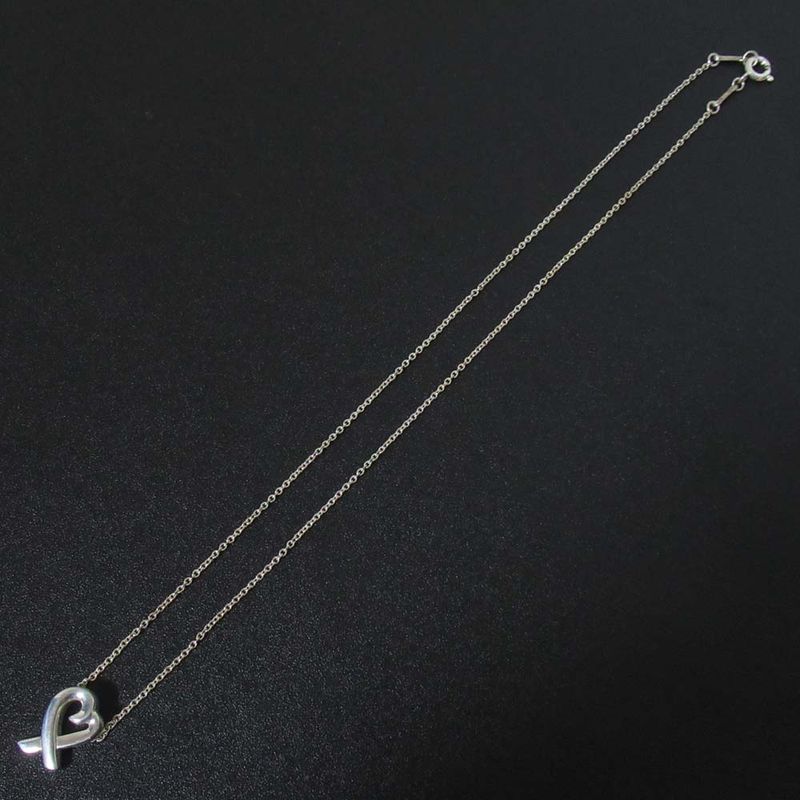 Tiffany & Co Tiffany & Co Paloma Picasso Loving Heart Necklace Pendant 925sv