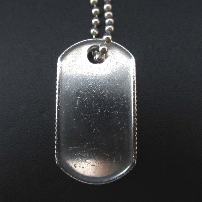 Tiffany & Co Tiffany & Co Dock Tag Ball Chain Long Necklace 925sv Silver Ladies