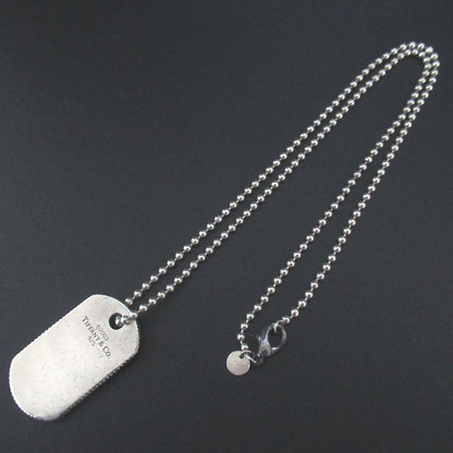 Tiffany & Co Tiffany & Co Dock Tag Ball Chain Long Necklace 925sv Silver Ladies