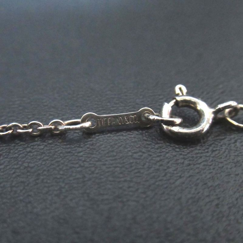 Tiffany & Co Tiffany & Co Open Heart Necklace Pendant 925sv Silver Ladies Used
