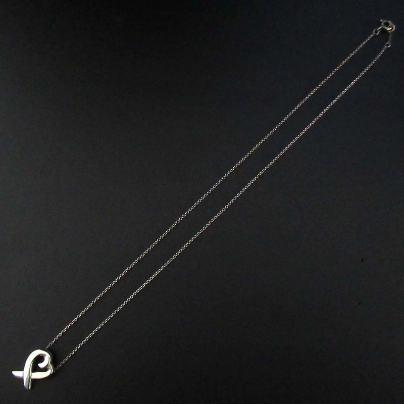 Tiffany & Co Tiffany & Co Paloma Picasso Loving Heart Necklace 925sv Silver