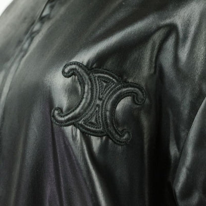 22SS Celine Kazak Jacket Triomphe Stadium Jacket 2v46j199q Size 36 Black Ladies
