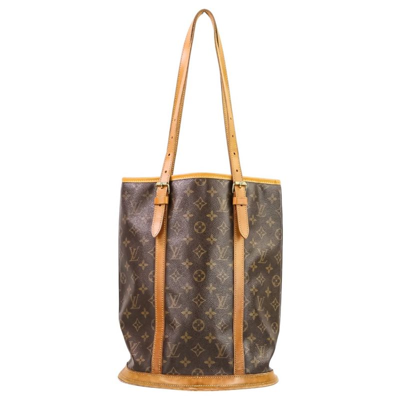 Louis Vuitton Monogram Bucket GM Pouch Tote Bag One Shoulder Bag M42236 Brown