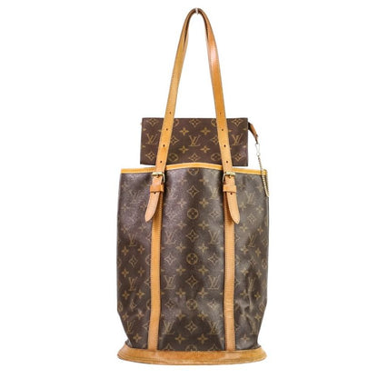 Louis Vuitton Monogram Bucket GM Pouch Tote Bag One Shoulder Bag M42236 Brown