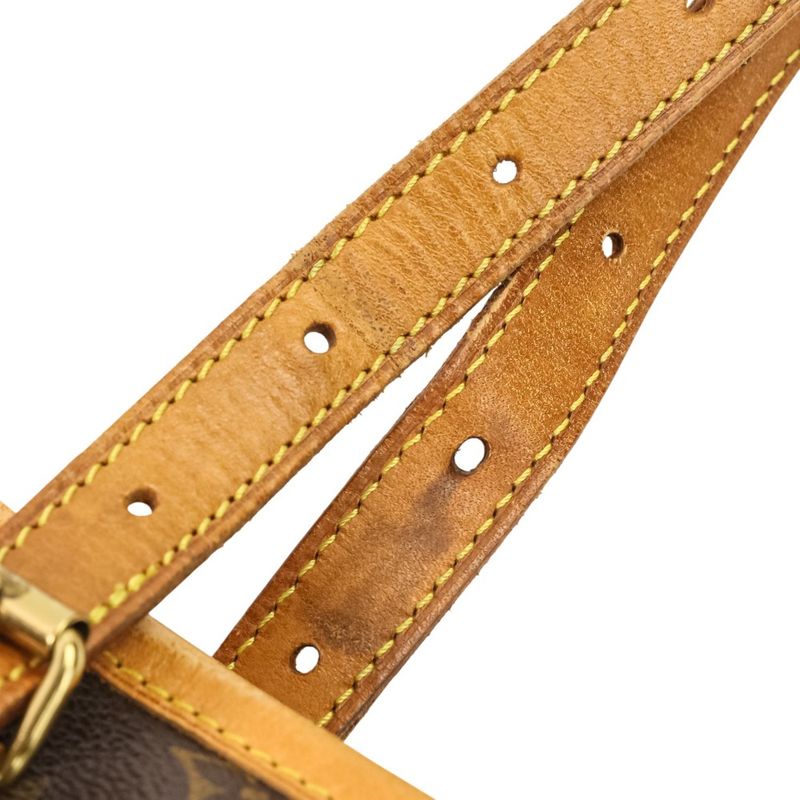 Louis Vuitton Monogram Bucket GM Pouch Tote Bag One Shoulder Bag M42236 Brown