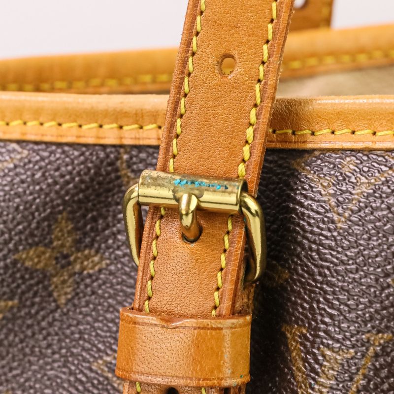 Louis Vuitton Monogram Bucket GM Pouch Tote Bag One Shoulder Bag M42236 Brown