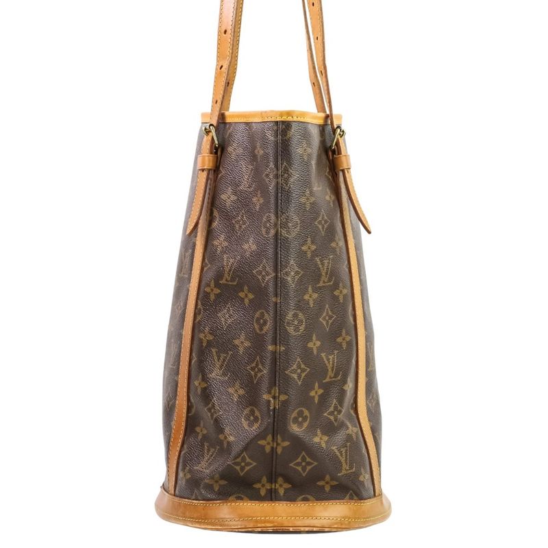 Louis Vuitton Monogram Bucket GM Pouch Tote Bag One Shoulder Bag M42236 Brown