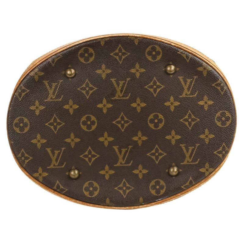 Louis Vuitton Monogram Bucket GM Pouch Tote Bag One Shoulder Bag M42236 Brown