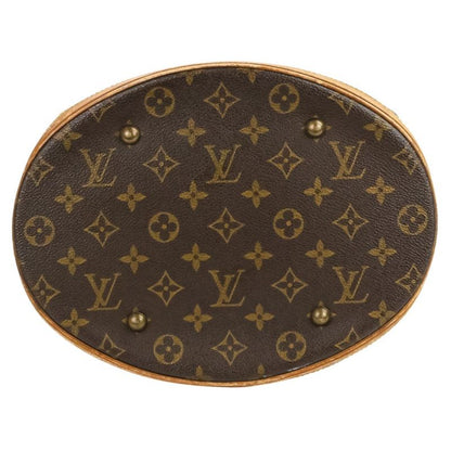 Louis Vuitton Monogram Bucket GM Pouch Tote Bag One Shoulder Bag M42236 Brown