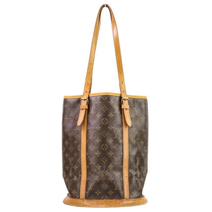 Louis Vuitton Monogram Bucket GM Pouch Tote Bag One Shoulder Bag M42236 Brown