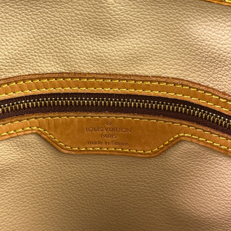 Louis Vuitton Monogram Bucket GM Pouch Tote Bag One Shoulder Bag M42236 Brown