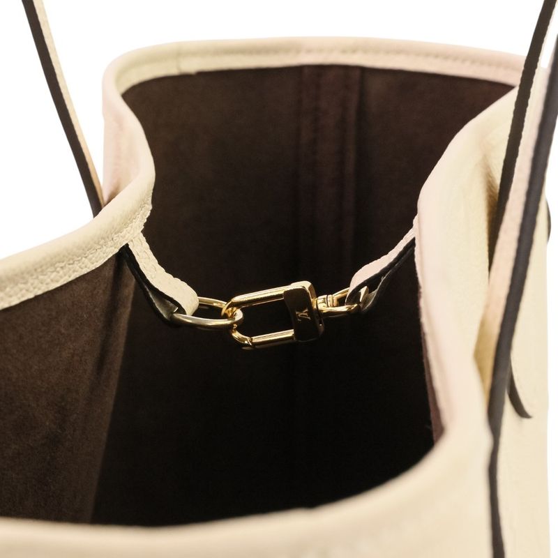 Louis Vuitton Monogram Empreinte Neverfull MM Tote Bag M46676 Cles MM Ladies