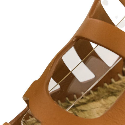 Hermes Cataria Espadrille Sandals Size 38 Equivalent To 24.5cm (9.65in) Brown