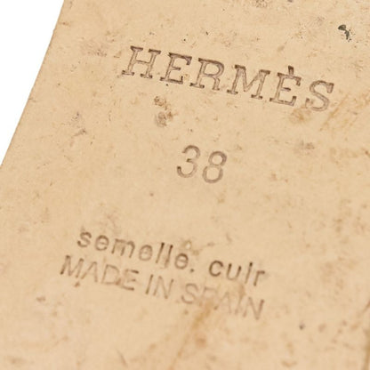 Hermes Cataria Espadrille Sandals Size 38 Equivalent To 24.5cm (9.65in) Brown