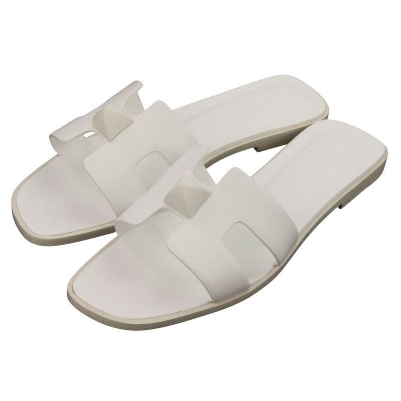 Unused Hermes Medor Oran Flat Sandals Size 36.5 23.5cm (9.25in) Equivalent