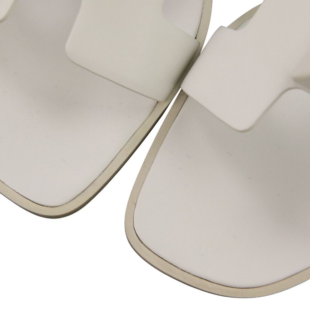Unused HERMES Medor Oran flat sandals size 36.5 23.5cm (9.25in) equivalent