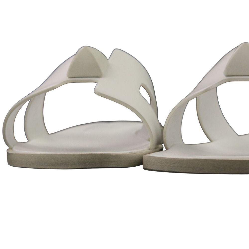 Unused HERMES Medor Oran flat sandals size 36.5 23.5cm (9.25in) equivalent