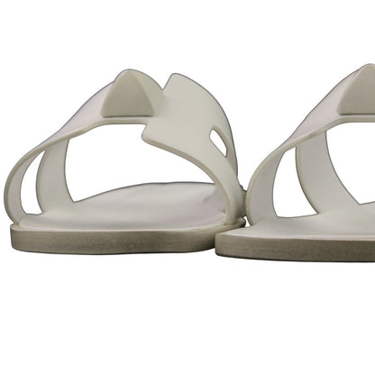Unused HERMES Medor Oran flat sandals size 36.5 23.5cm (9.25in) equivalent