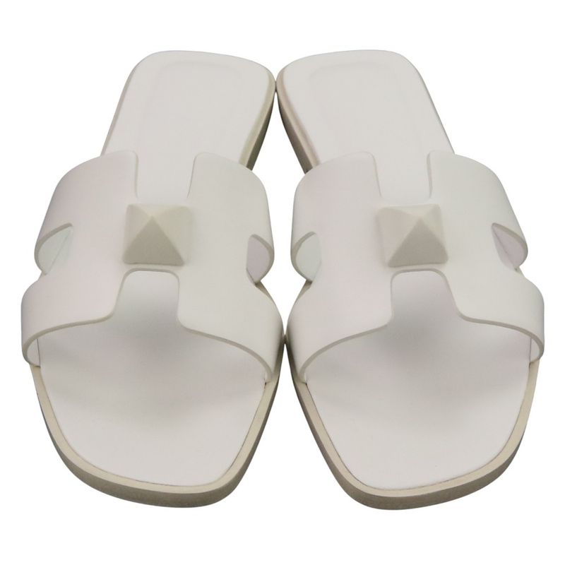 Unused Hermes Medor Oran Flat Sandals Size 36.5 23.5cm (9.25in) Equivalent