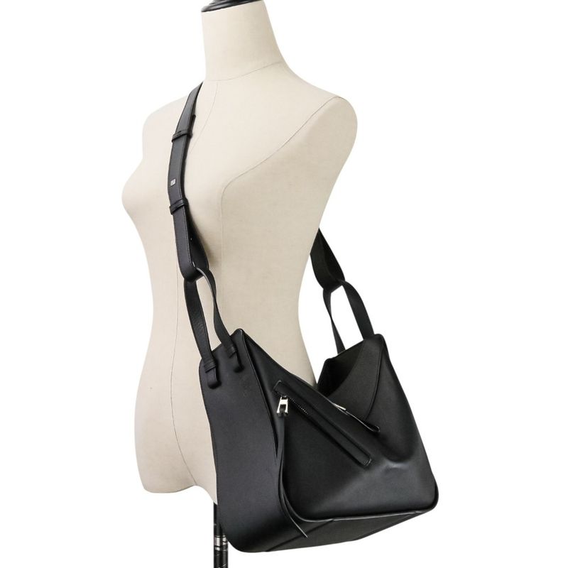 Loewe Hammock Small 2way Calf Leather Handbag Shoulder Bag 387.30s35 Black