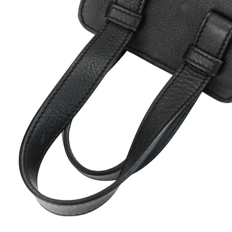 Loewe Hammock Small 2way Calf Leather Handbag Shoulder Bag 387.30s35 Black