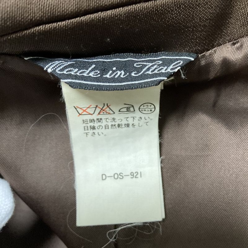 Gianni Versace Vintage Medusa Jacket Skirt Suit Setup Size 38 Brown Ladies Used