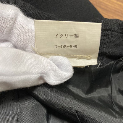 Versace Istante Vintage Double Jacket Skirt Suit Setup Black Ladies Used