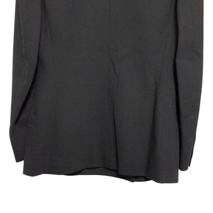 Versace Istante Vintage Double Jacket Skirt Suit Setup Black Ladies Used