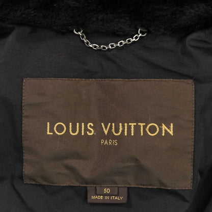 Good Louis Vuitton Veritable Plume D'ole Sable Beaver Fur Hood Down Coat Size