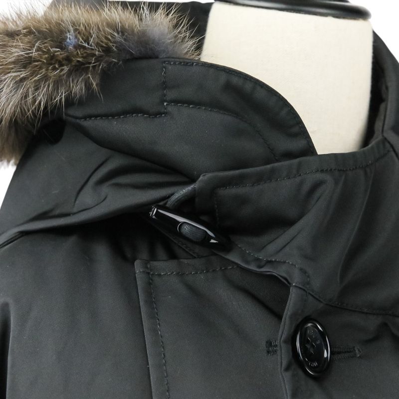 Good Louis Vuitton Veritable Plume D'ole Sable Beaver Fur Hood Down Coat Size