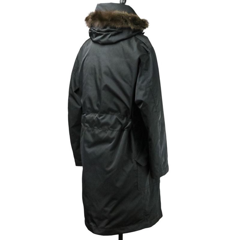 Good Louis Vuitton Veritable Plume D'ole Sable Beaver Fur Hood Down Coat Size