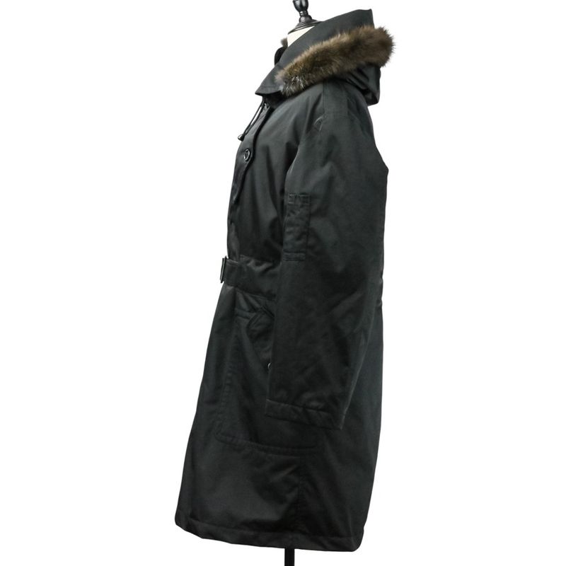 Good Louis Vuitton Veritable Plume D'ole Sable Beaver Fur Hood Down Coat Size