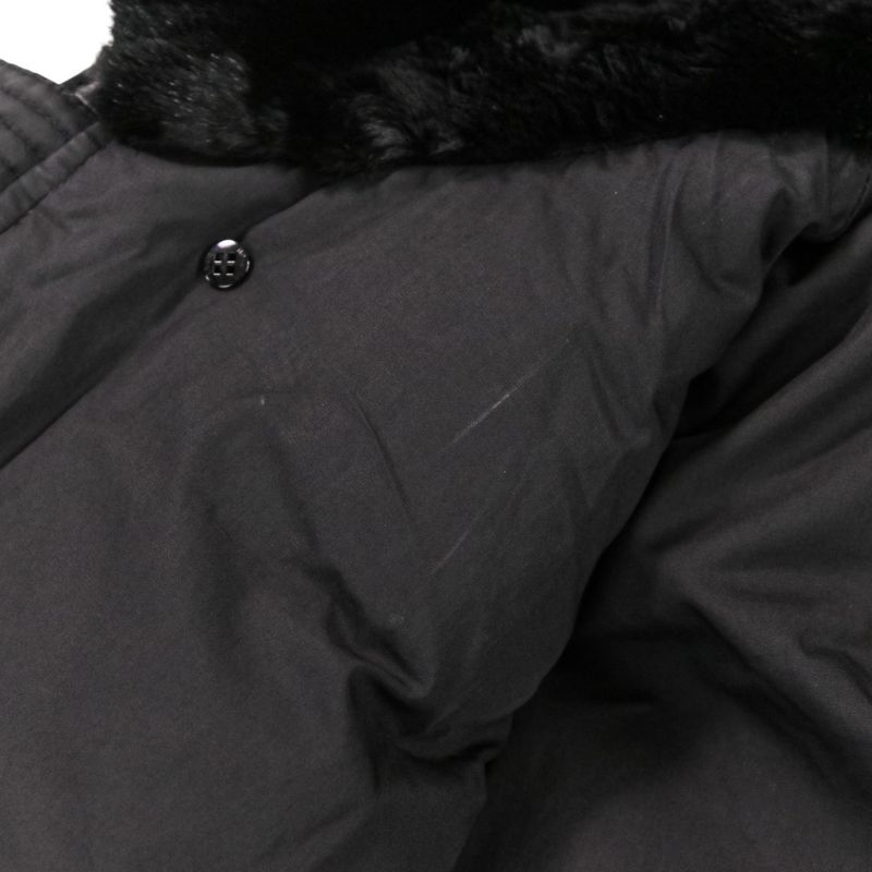 Good Louis Vuitton Veritable Plume D'ole Sable Beaver Fur Hood Down Coat Size