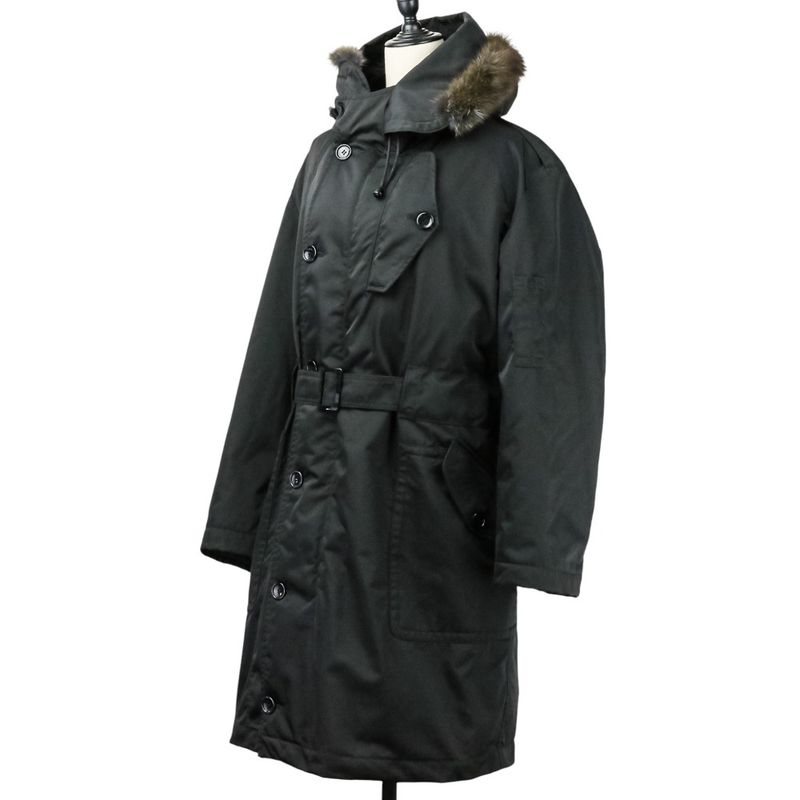 Good Louis Vuitton Veritable Plume D'ole Sable Beaver Fur Hood Down Coat Size