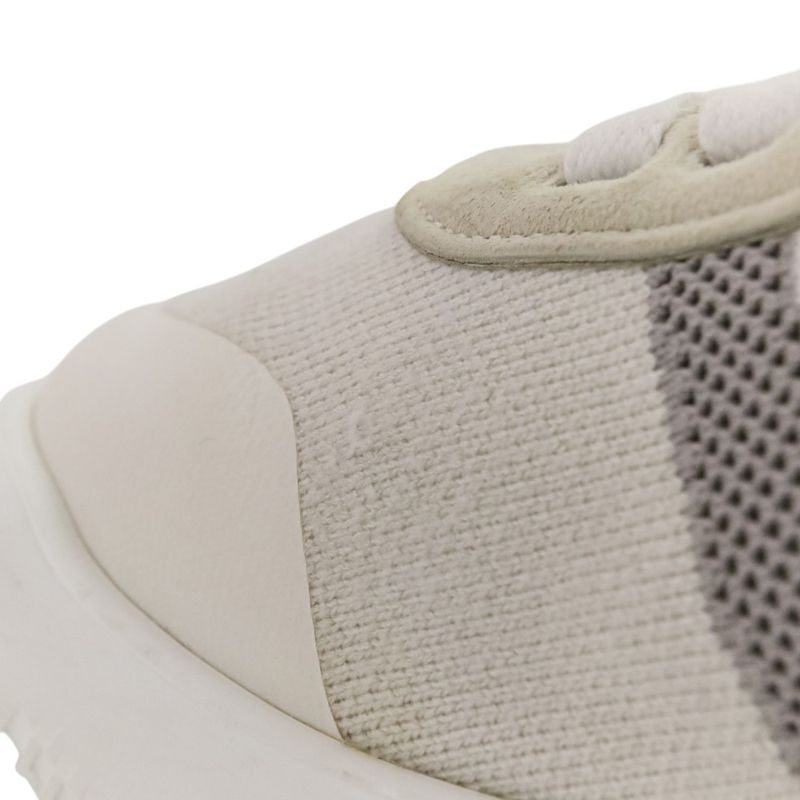 Good Hermes Crew Knit Sneakers Size 38 24.5cm (9.65in) Equivalent White Ladies