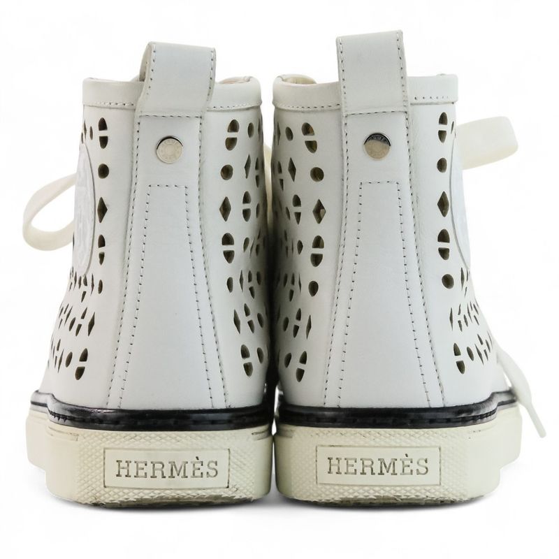 Hermes Jimmy Cuttle Cles The High Cut Sneakers Size 36 23cm (9.06in) Equivalent