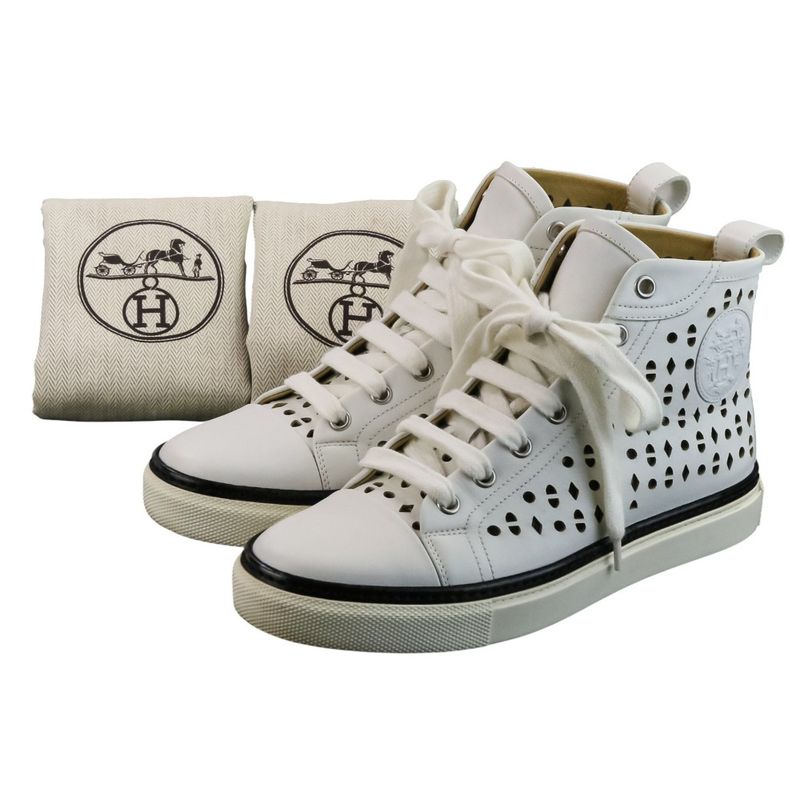 Hermes Jimmy Cuttle Cles The High Cut Sneakers Size 36 23cm (9.06in) Equivalent