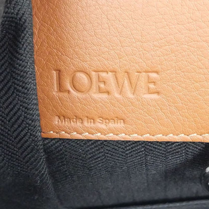 Loewe Hammock Bag Small 2WAY Brown Shoulder Hand Leather Women's