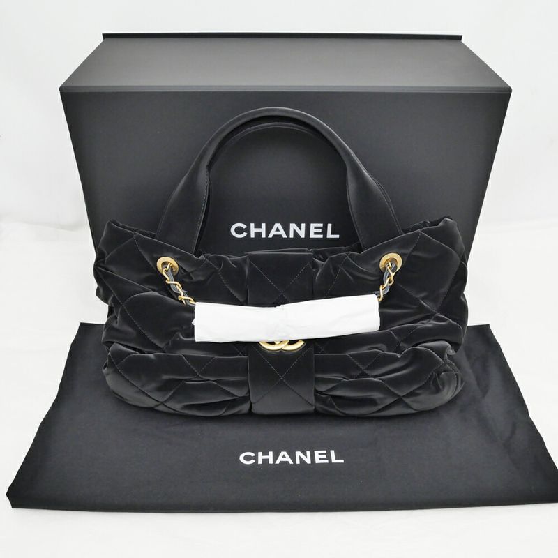 Chanel Bow Bag Chain Shoulder Hand Ladies Unused