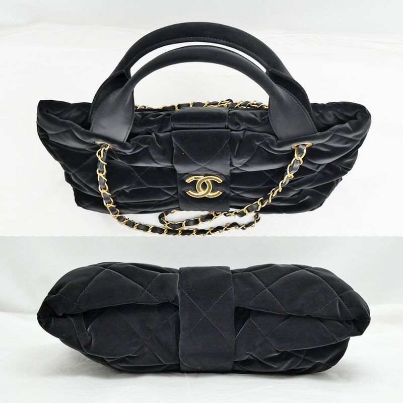 Chanel Bow Bag Chain Shoulder Hand Ladies Unused