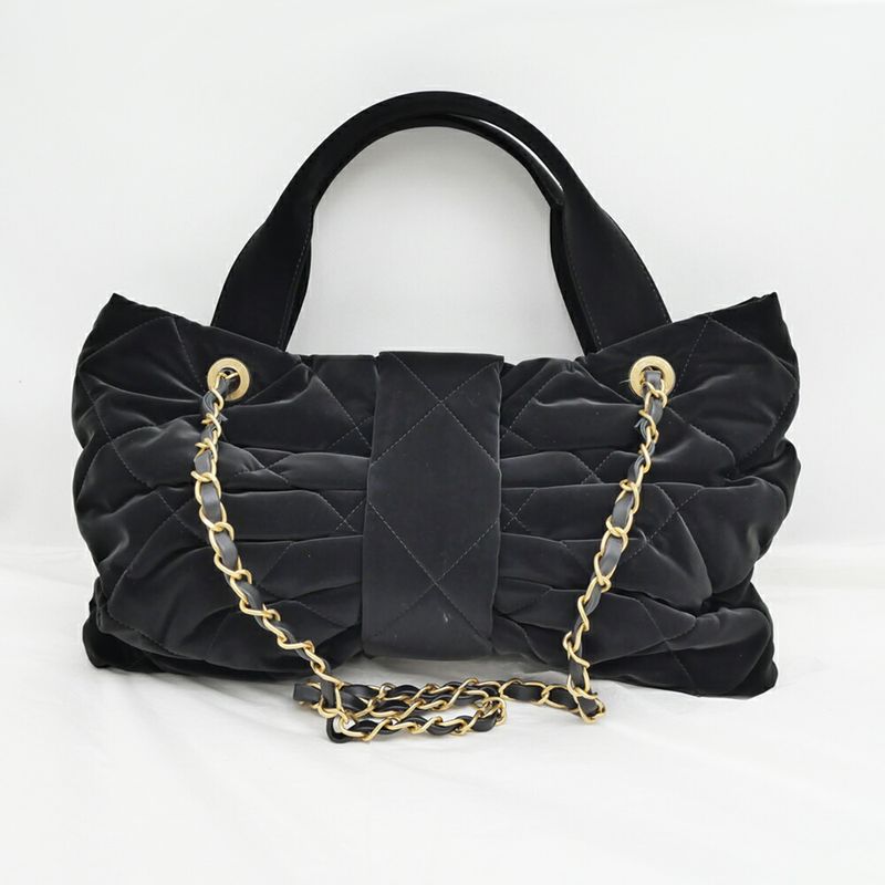 Chanel Bow Bag Chain Shoulder Hand Ladies Unused