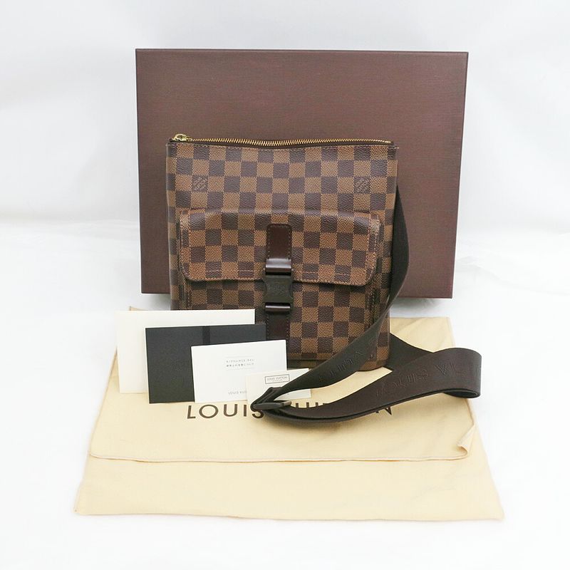 Louis Vuitton Pochette -melville Shoulder Bag N51127 Damier Men's