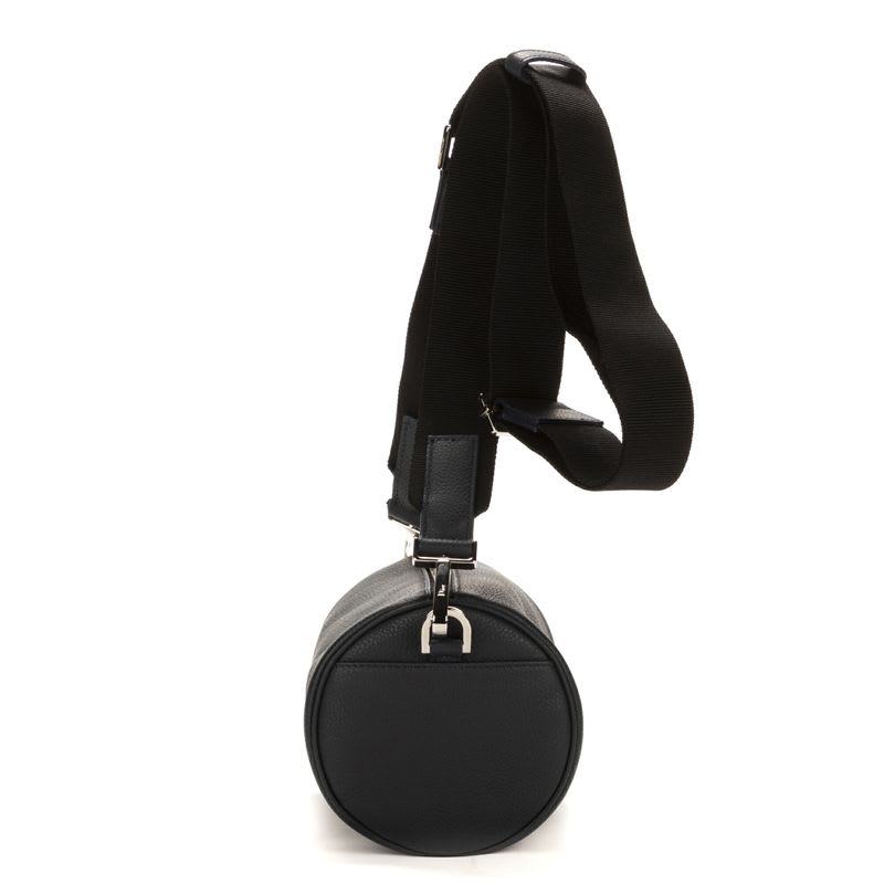 Dior Atelier Roller Navy Blue Cowhide Silver AA