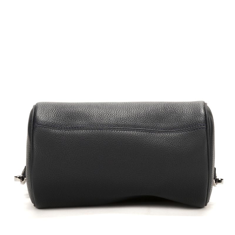 Dior Atelier Roller Navy Blue Cowhide Silver AA