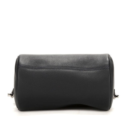 Dior Atelier Roller Navy Blue Cowhide Silver AA