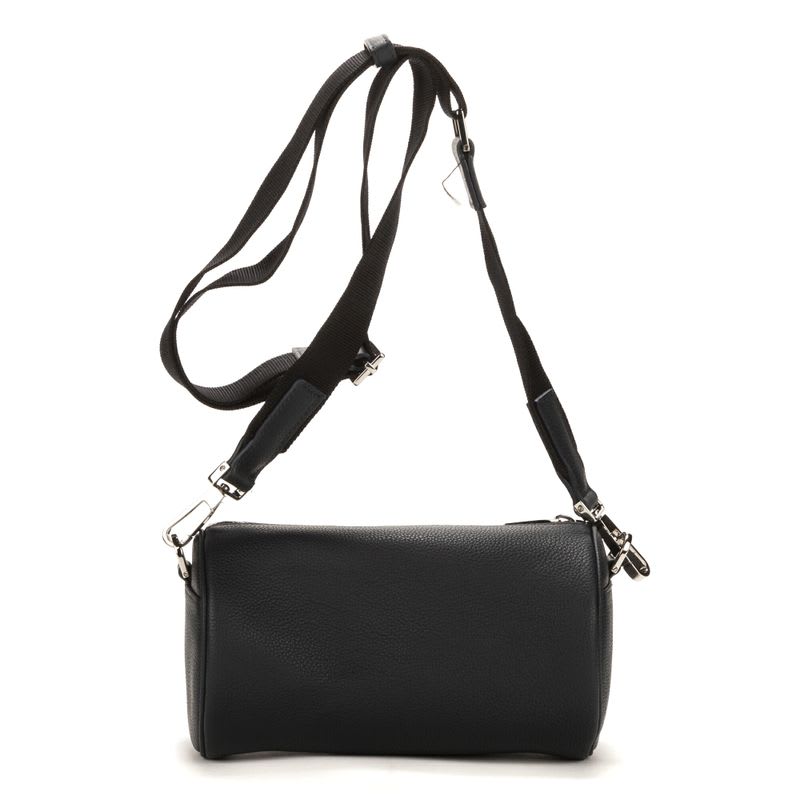 Dior Atelier Roller Navy Blue Cowhide Silver AA