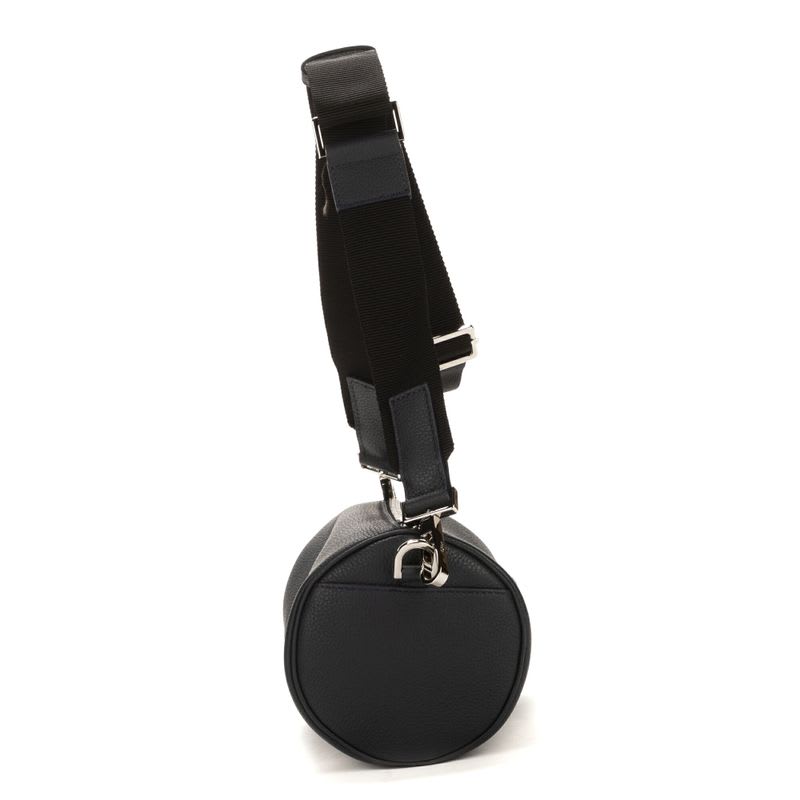 Dior Atelier Roller Navy Blue Cowhide Silver AA