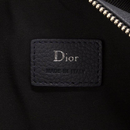 Dior Atelier Roller Navy Blue Cowhide Silver AA