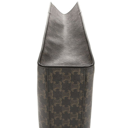 Celine Horizontal Cabas Black Triomphe PVC Canvas