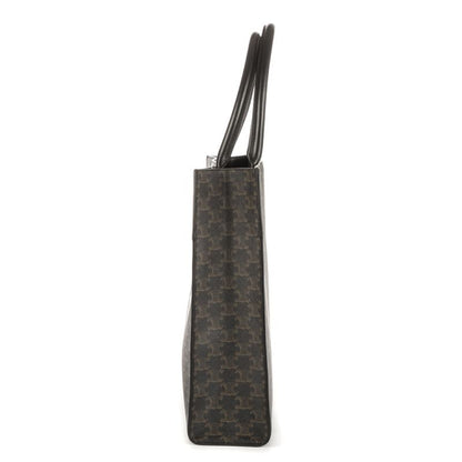 Celine Horizontal Cabas Black Triomphe PVC Canvas